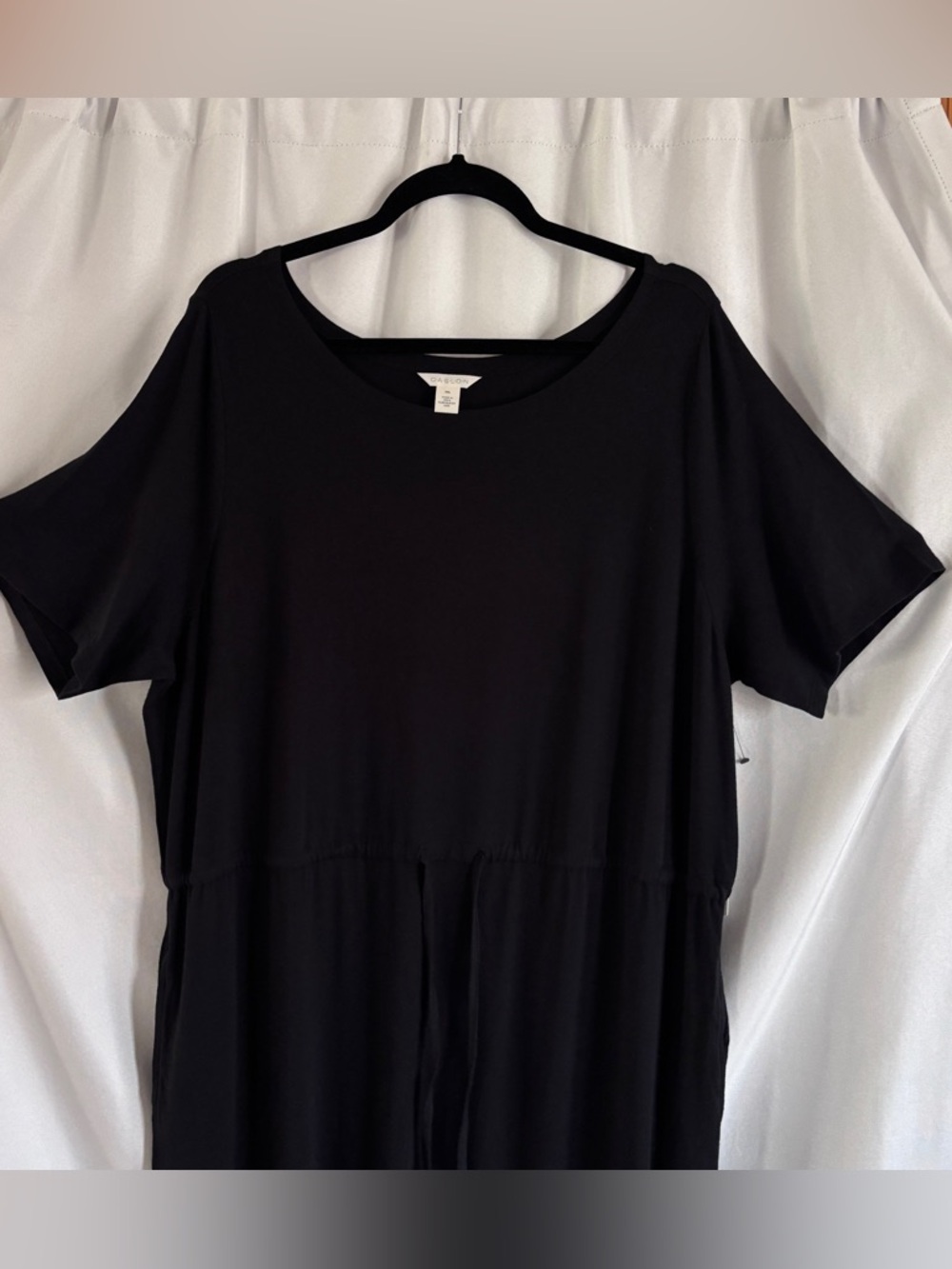 Caslon Black Short-Sleeve Maxi Dress ~ Size XXL Graduation, Work, Everyday, Soft - Picture 5 of 8